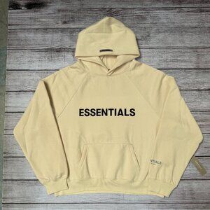 NEW Fear of God Essentials Hoodie Cream SS20